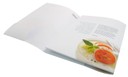 WO25068 - A4 3 Fold Menu Holder (open) - 4 Col Litho