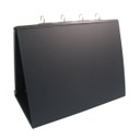 WO25088 - A3 Pvc Easel Binder Open - Plain Sample