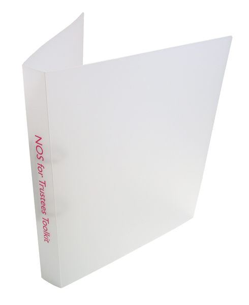 WO25446 - A4 Pp Binder - 1 Col Sp